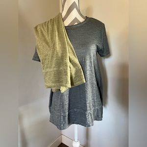 TWO Soft Surroundings T Shirts. Petite Large.